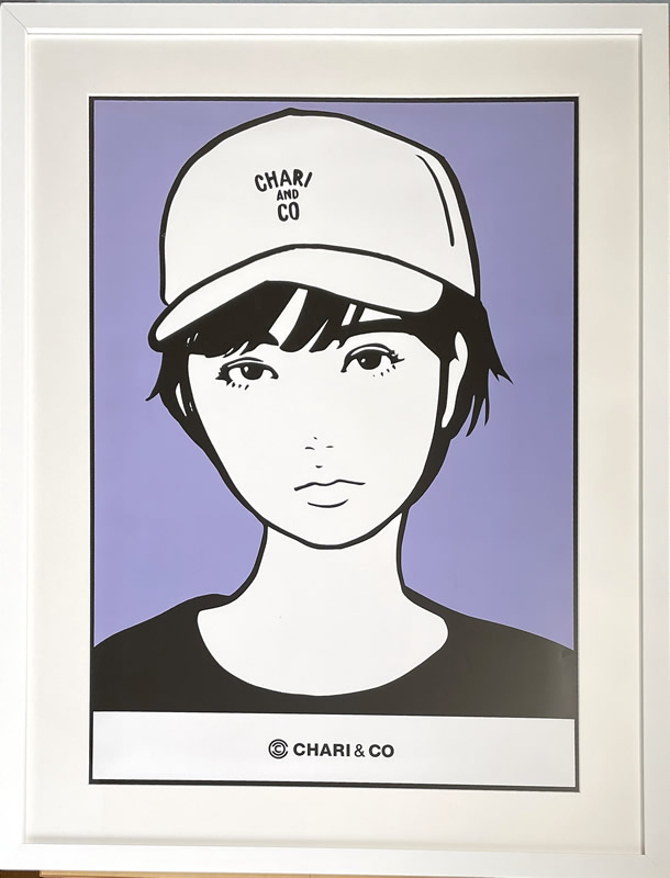 キネKYNE「CHARI&CO」チャリアンドコーとのコラボ/非売品ポスター/絵画販売