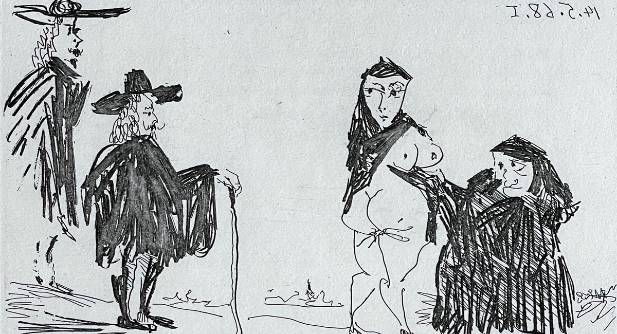 パブロ・ピカソ「ラ・セレスティーヌ#B1563」/絵画販売