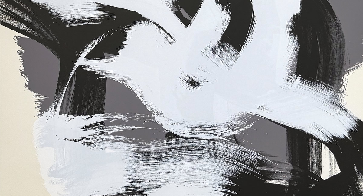 白髪一雄「韓（中国戦国七強より）」1993年/絵画販売