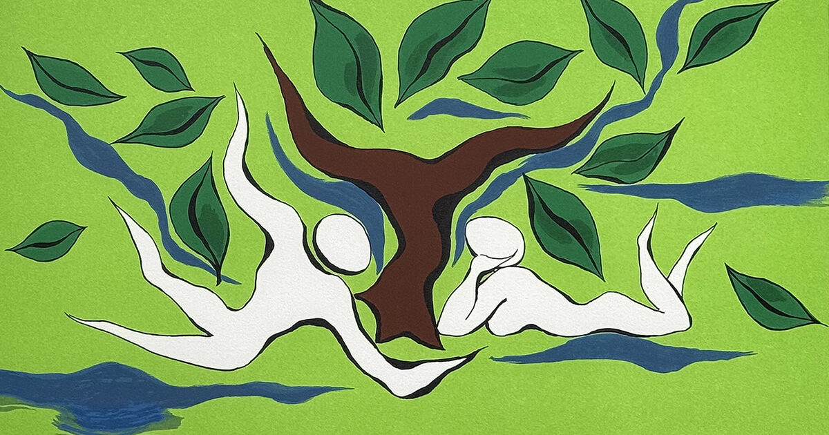 岡本太郎「憩い」