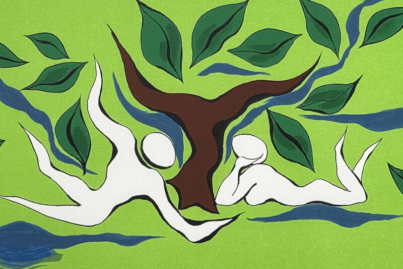 岡本太郎「憩い」