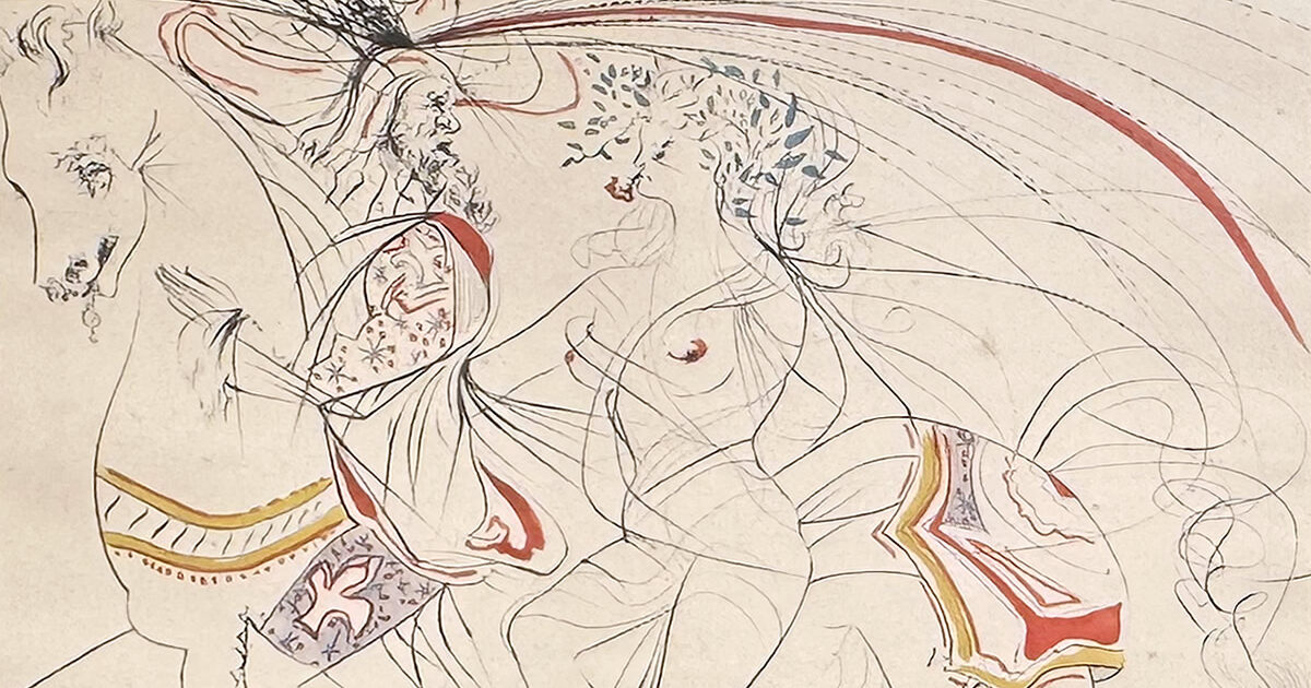 サルバドール・ダリ「ポワイエのダイアナ」