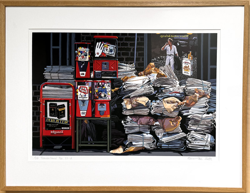 佐藤正明「newsstand No.23-A」