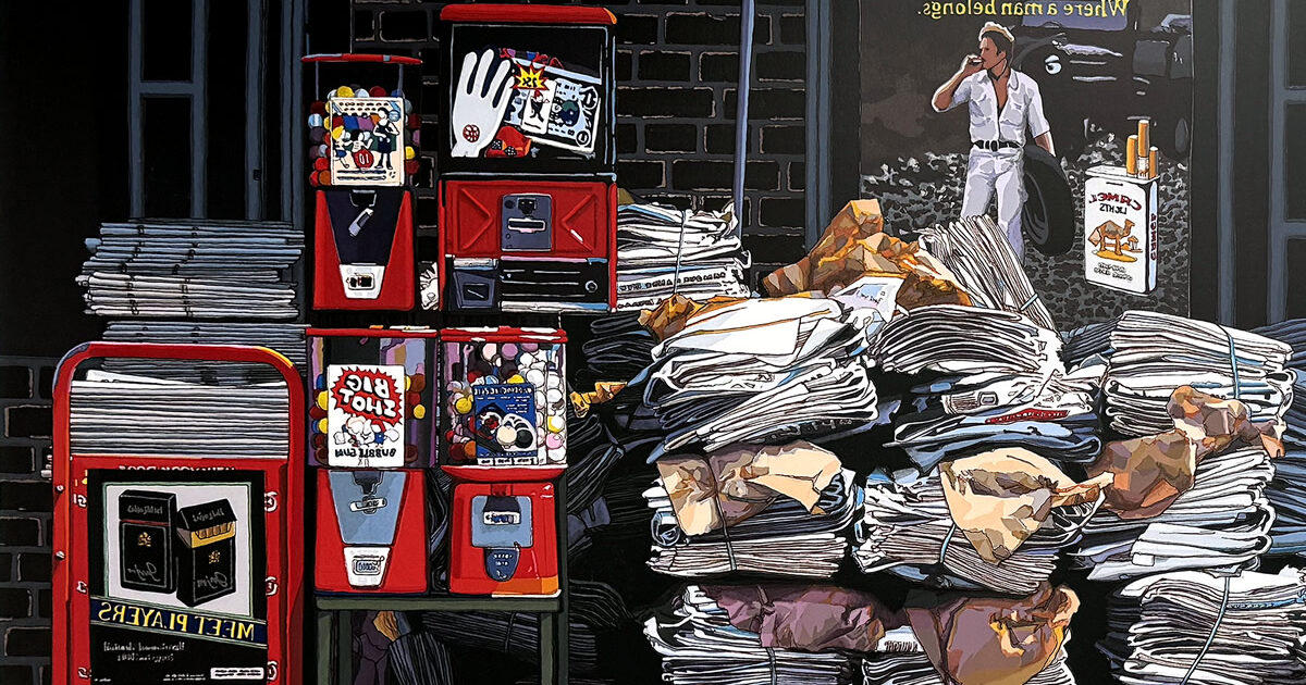 佐藤正明「newsstand No.23-A」