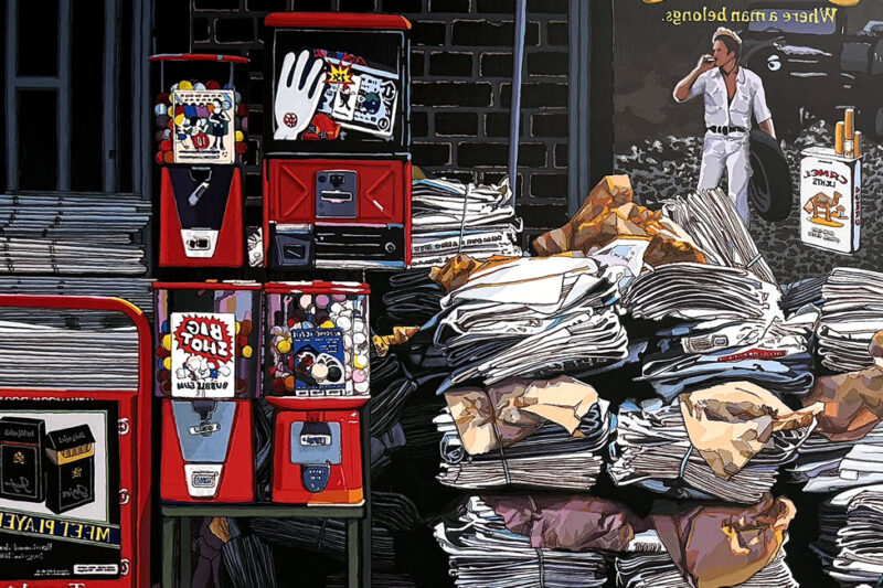 佐藤正明「newsstand No.23-A」