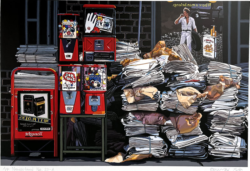 佐藤正明「newsstand No.23-A」