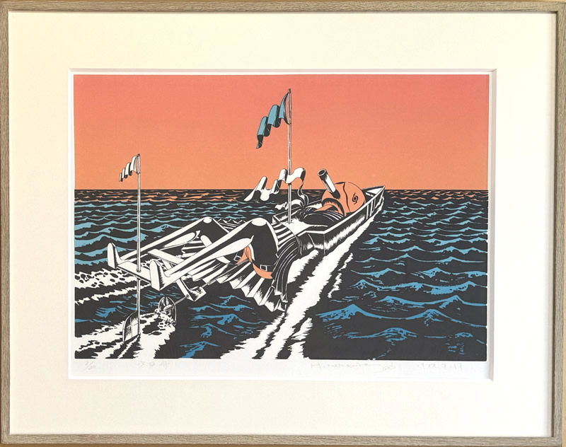 中村宏「少女舟」