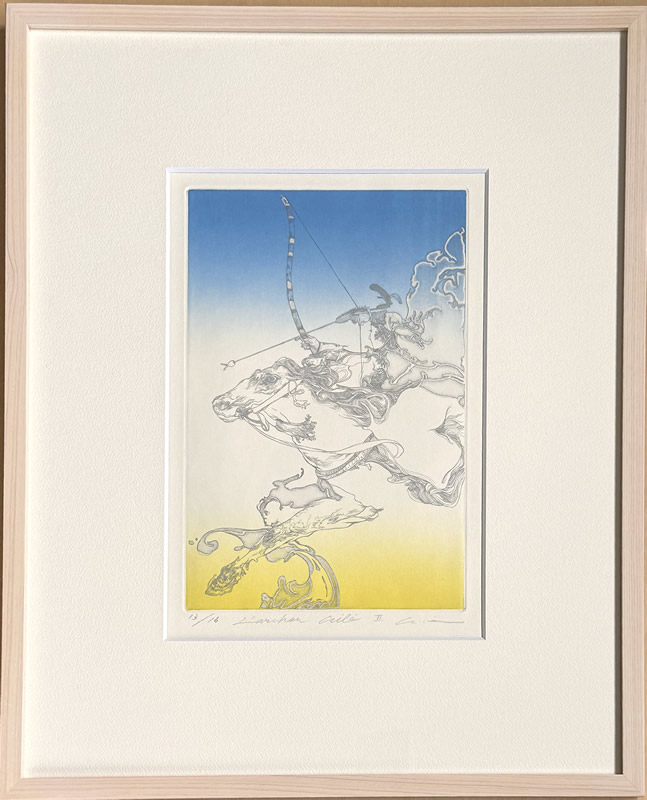 入江明日香「L'archer ailé (翼を持った馬)」