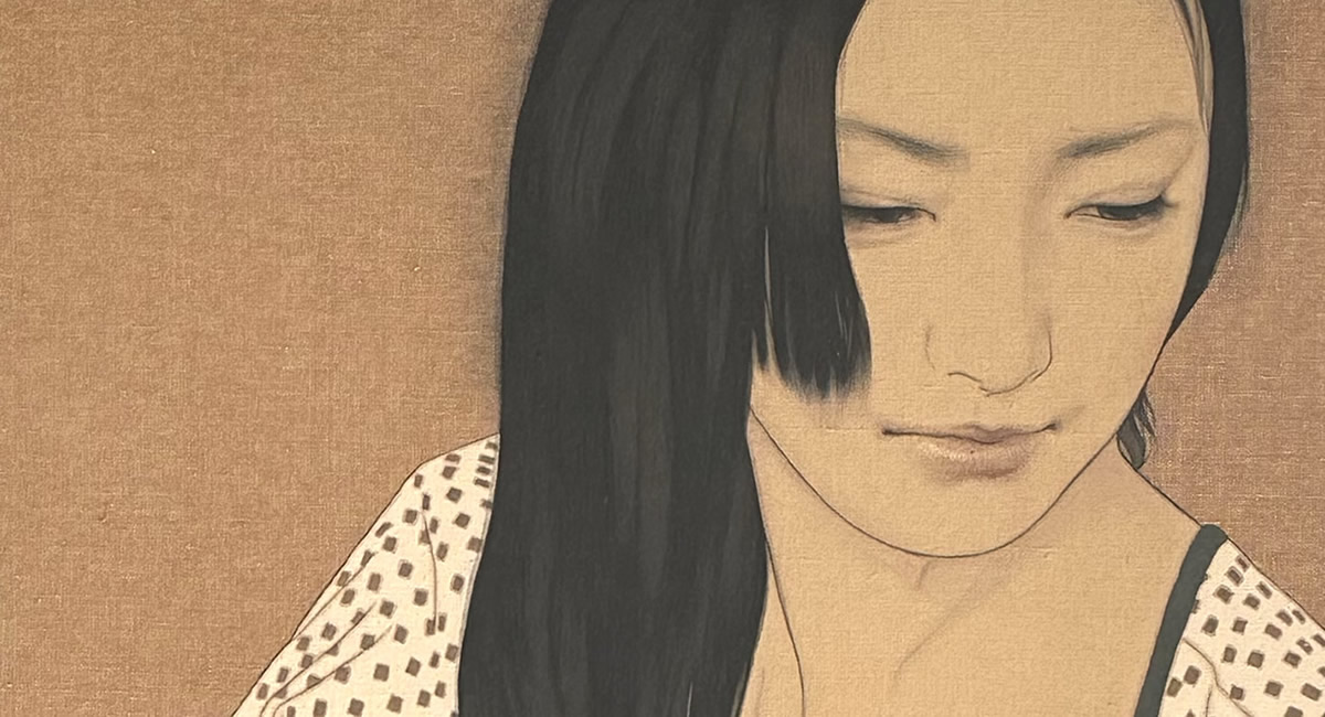 池永康晟「黄金時・真美」2013年/日本画/絵画販売